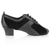 Ray Rose 410 Breeze | Black Suede/Black Leather | Practice Dance Shoes