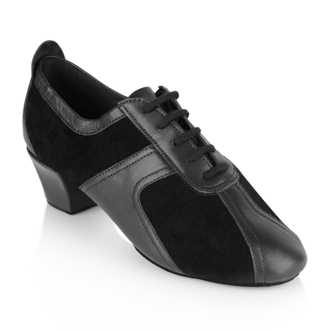 Ray Rose 410 Breeze | Black Suede/Black Leather | Practice Dance Shoes
