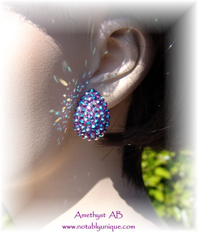 EJ 1287 Earring: Amethyst AB