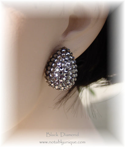 EJ 1287 Earring: Black Diamond