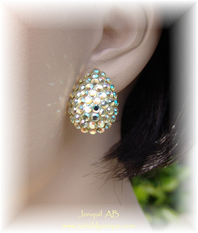 EJ 1287 Earring: Jonquil AB