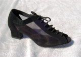GO 4050 Black Nubuck/Black Mesh Practice Shoe