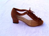 GO 4051 Beige Nubuck/Beige Mesh Practice Shoe