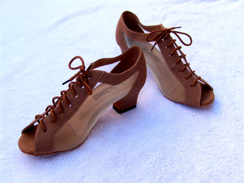 GO 4051 Beige Nubuck/Beige Mesh Practice Shoe