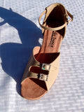GO 7201 TL  Tan Simulated Leather Latin Shoe