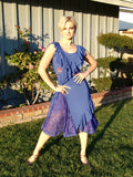 NUG 00478 PALE BLUE AMERICAN SMOOTH DRESS