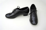 Stephanie Dance Shoes 11001-11 Black Leather Practice Shoe