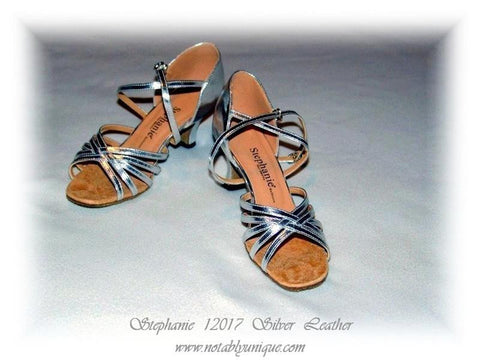 Stephanie 12017-42  Silver Leather