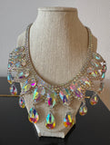 NUG GW Katrina Aurora Borealis  Crystal Necklace