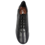 A-1002- 11 Black Leather Ballroom Practice Shoe - Flex Split Sole