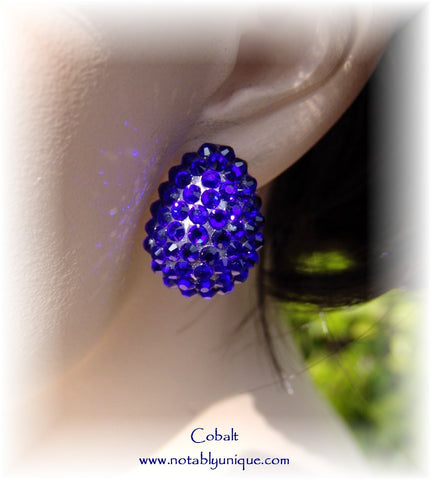 EJ 1287 Earring: Cobalt Blue