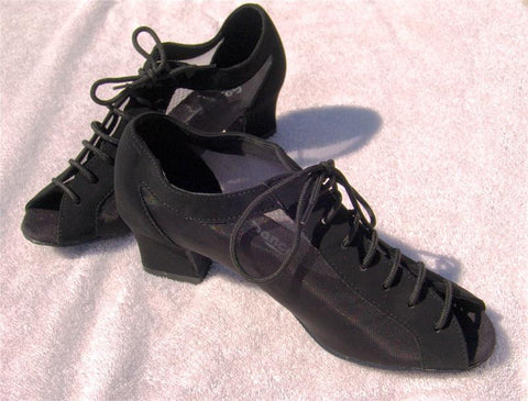 GO 4050 Black Nubuck/Black Mesh Practice Shoe