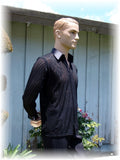 GS20 - "Out"  Style Black Versatile Shirt
