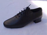 Stephanie Elite Men's Dance shoes E - 400111 Black Leather / Flex Split Sole